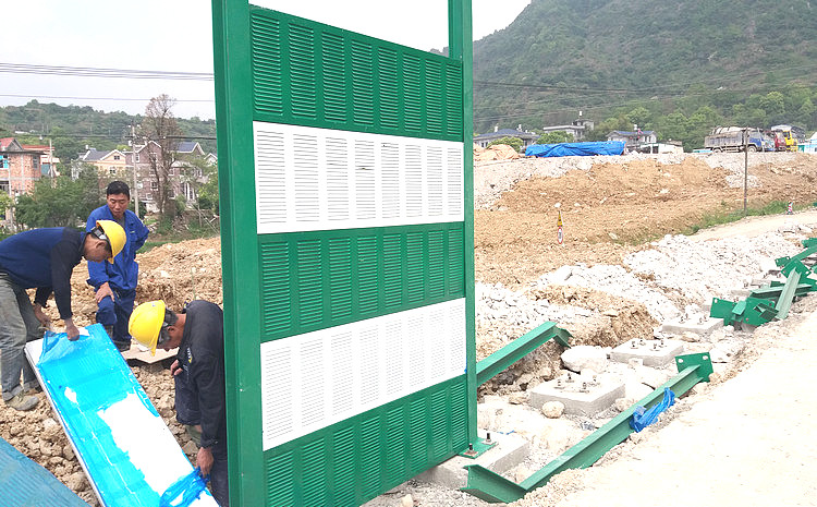 石料加工廠(chǎng)聲屏障