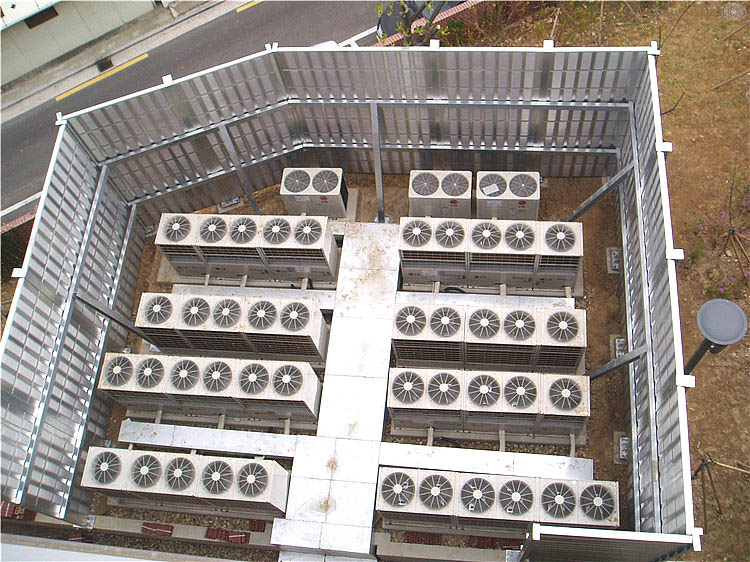 空調冷卻塔風(fēng)機設備隔音聲屏障