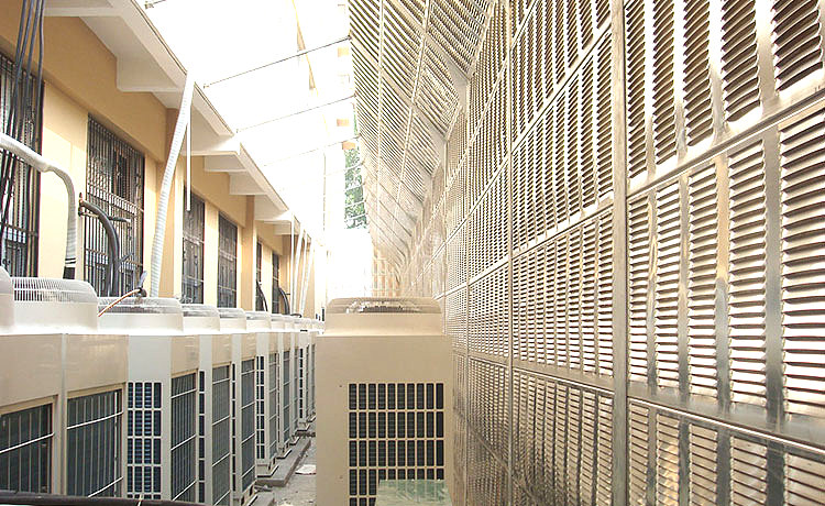 空調冷卻塔風(fēng)機設備噪音板