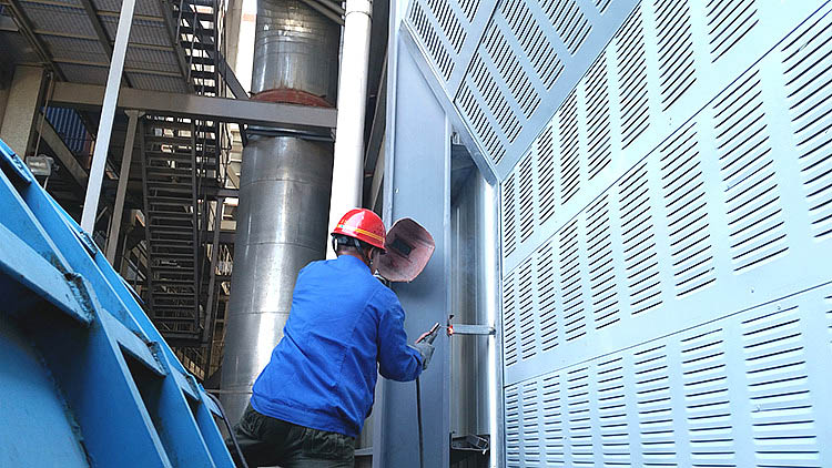 工業(yè)區廠(chǎng)房車(chē)間廠(chǎng)界隔聲降