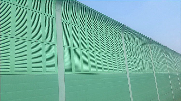 橋梁2m高輕型吸、隔聲板